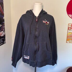 Disney Mickey Mouse Embroidered Hooded Sweatshirt